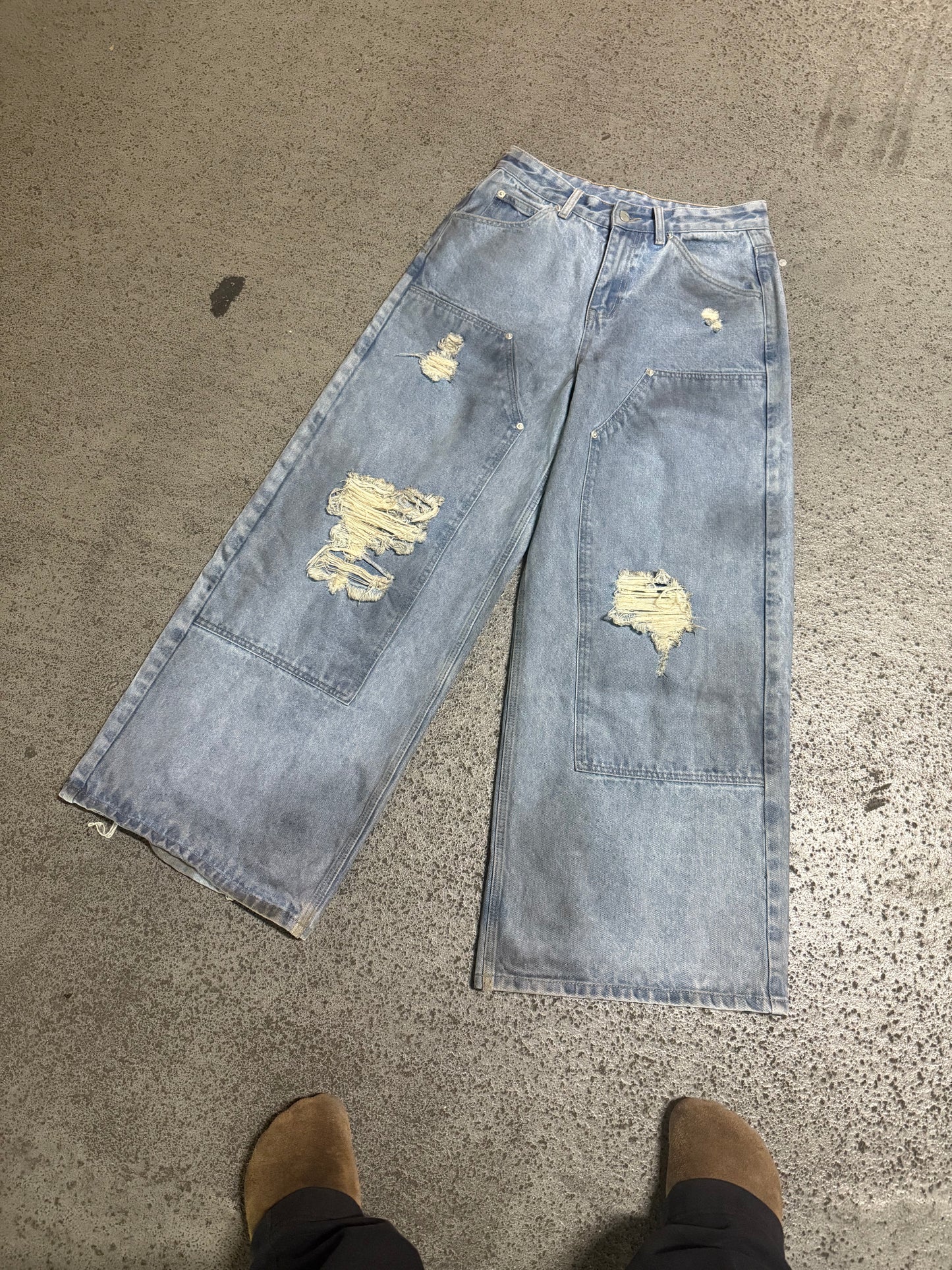 "Leopard" Denim