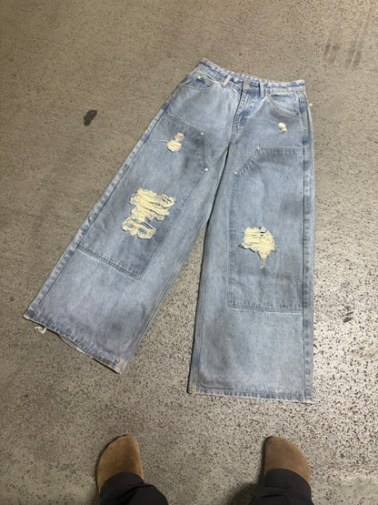 "Leopard" Denim
