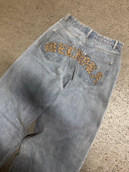 "Leopard" Denim
